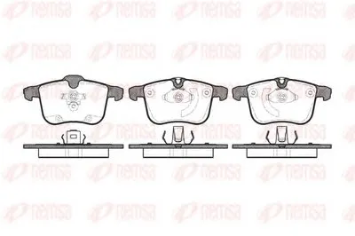 Комплект тормозных колодок, дисковый тормоз KAWE купить