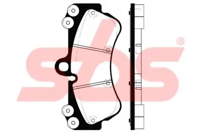 Комплект тормозных колодок, дисковый тормоз sbs купить