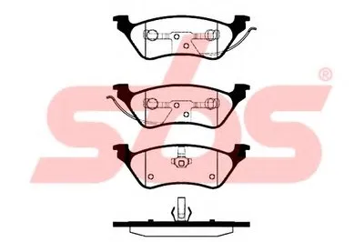 Комплект тормозных колодок, дисковый тормоз sbs купить