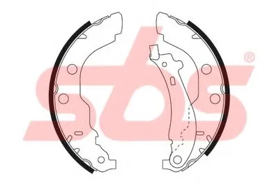 Комплект тормозных колодок sbs купить