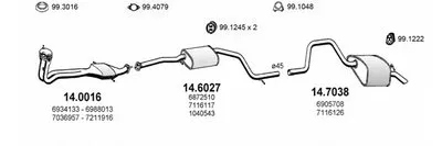 Система выпуска ОГ ASSO купить