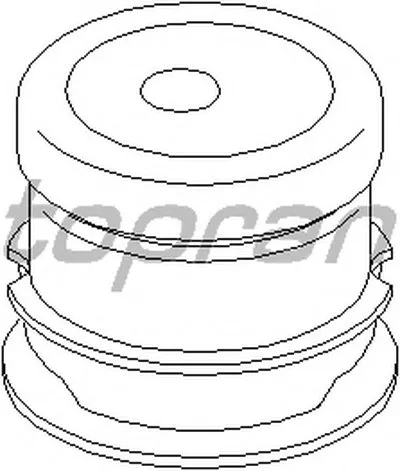 Втулка, балка моста TOPRAN купить