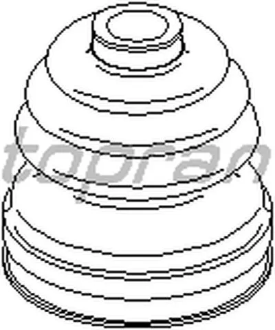 Пыльник, приводной вал TOPRAN купить