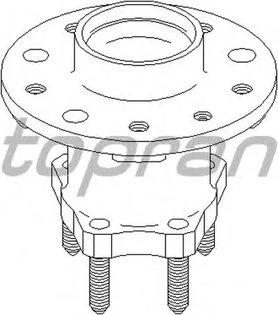 ? колесн. ступицы = TOPRAN купить