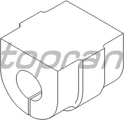 Опора, стабилизатор TOPRAN купить