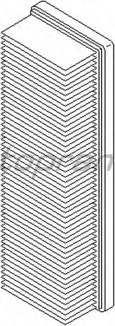 Воздушный фильтр TOPRAN купить