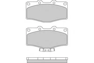 Комплект тормозных колодок, дисковый тормоз E.T.F. купить