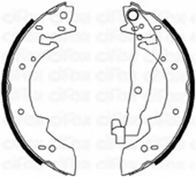 Комплект тормозных колодок CIFAM купить