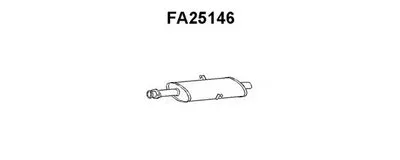 Средний глушитель выхлопных газов VENEPORTE купить