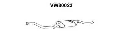 Глушитель выхлопных газов конечный VENEPORTE купить