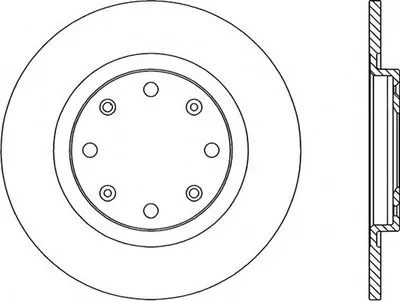 Тормозной диск ADAPTIVE OPEN PARTS купить