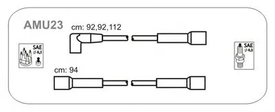 Комплект проводов зажигания JANMOR купить