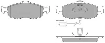 Комплект тормозных колодок, дисковый тормоз FREMAX купить