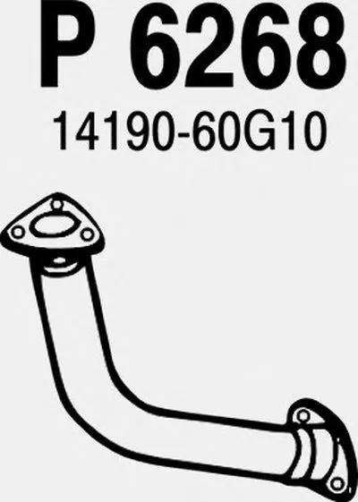 Труба выхлопного газа FENNO купить