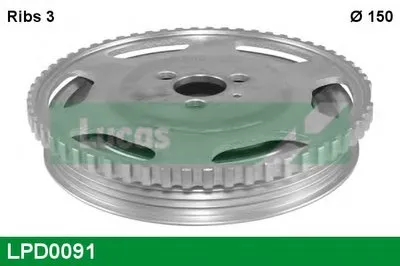 Ременный шкив, коленчатый вал LUCAS ENGINE DRIVE купить