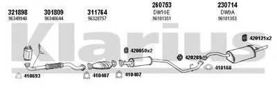Система выпуска ОГ KLARIUS купить