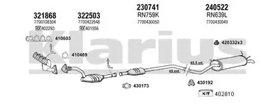 Система выпуска ОГ KLARIUS купить