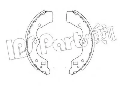 Тормозные колодки IPS Parts IPS Parts купить