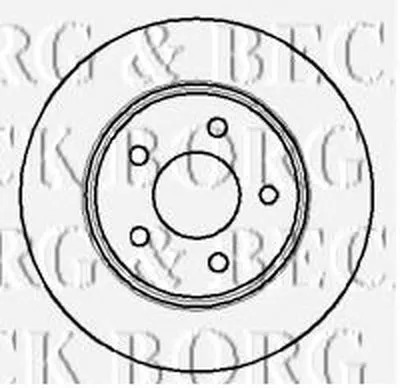 Тормозной диск BORG & BECK купить