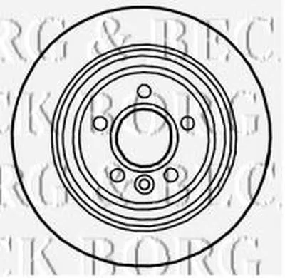 Тормозной диск BORG & BECK купить