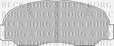 Комплект тормозных колодок, дисковый тормоз BORG & BECK купить