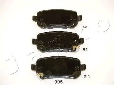 Комплект тормозных колодок, дисковый тормоз JAPKO купить