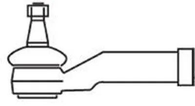 Наконечник поперечной рулевой тяги FRAP купить