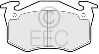 Комплект тормозных колодок, дисковый тормоз EEC купить