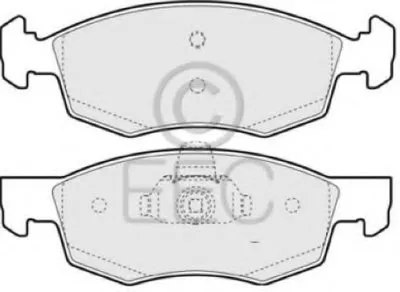 Комплект тормозных колодок, дисковый тормоз EEC купить