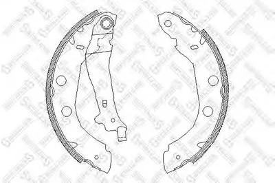 Комплект тормозных колодок STELLOX купить