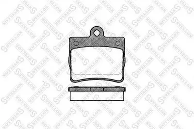 Комплект тормозных колодок, дисковый тормоз STELLOX купить
