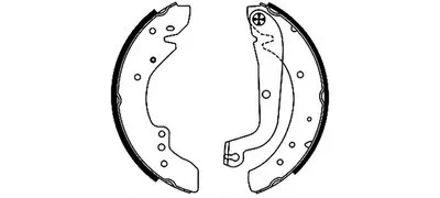 Комплект тормозных колодок HELLA PAGID купить