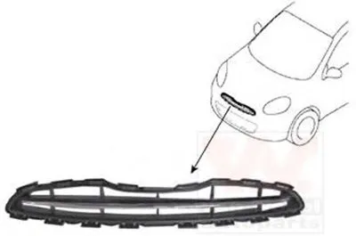 Решетка радиатора VAN WEZEL купить