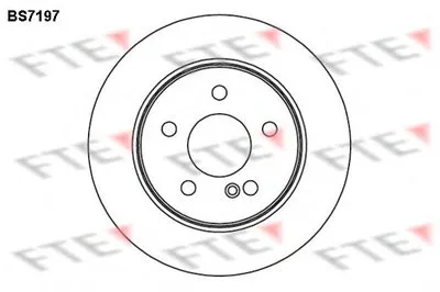 Тормозной диск FTE купить