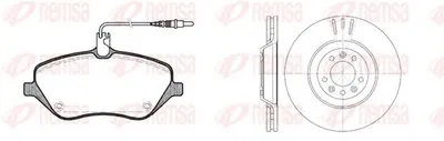 Комплект тормозов, дисковый тормозной механизм Twin Kit REMSA купить