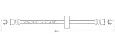 Тормозной шланг REMKAFLEX купить