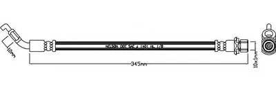 Тормозной шланг REMKAFLEX купить