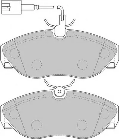 Комплект тормозных колодок, дисковый тормоз DURON купить