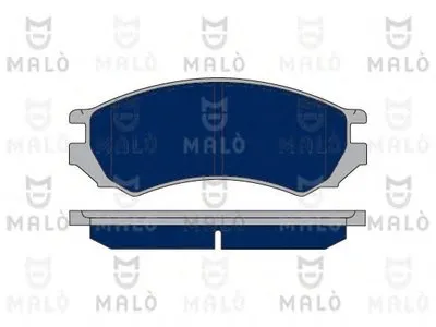 Комплект тормозных колодок, дисковый тормоз MALÒ купить