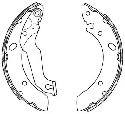 Комплект тормозных колодок ADVANCE OPEN PARTS купить