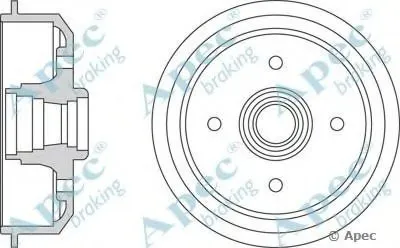 Тормозной барабан APEC braking купить