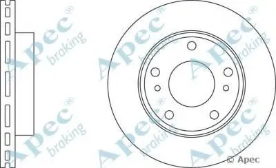 Тормозной диск APEC braking купить