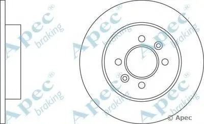 Тормозной диск APEC braking купить