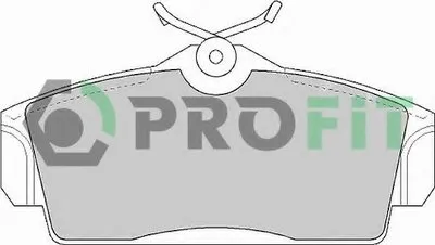 Комплект тормозных колодок, дисковый тормоз PROFIT купить