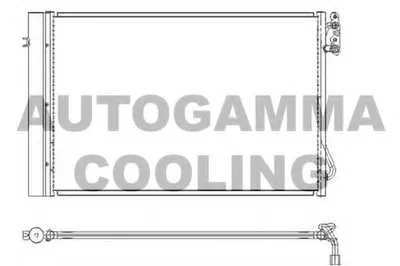 Конденсатор, кондиционер AUTOGAMMA купить