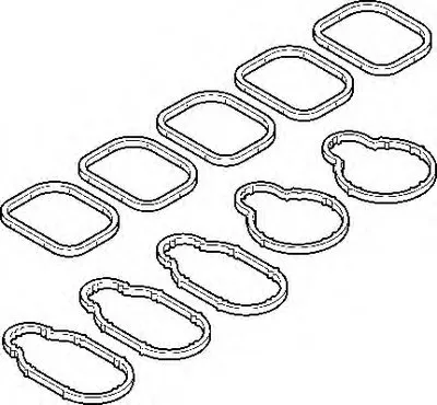 Комплект прокладок, впускной коллектор