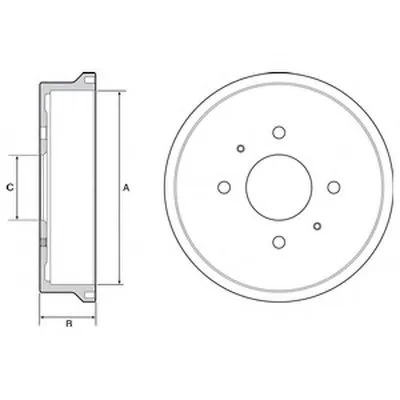 Тормозной барабан DELPHI купить