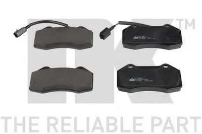 Комплект тормозных колодок, дисковый тормоз NK купить