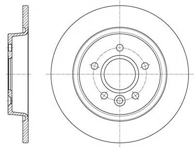 Тормозной диск KAWE купить