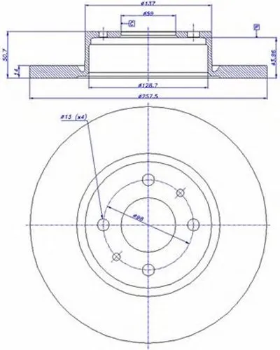 Тормозной диск CAR купить